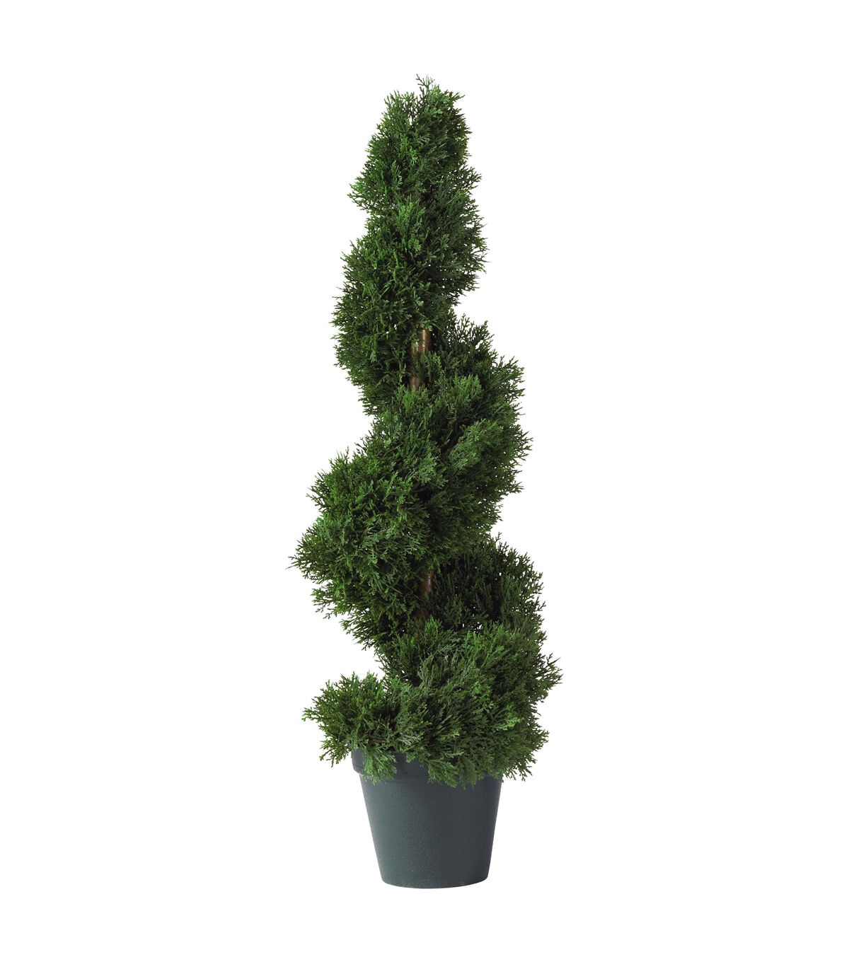 Nearly Natural 2' Cedar Spiral Silk Tree