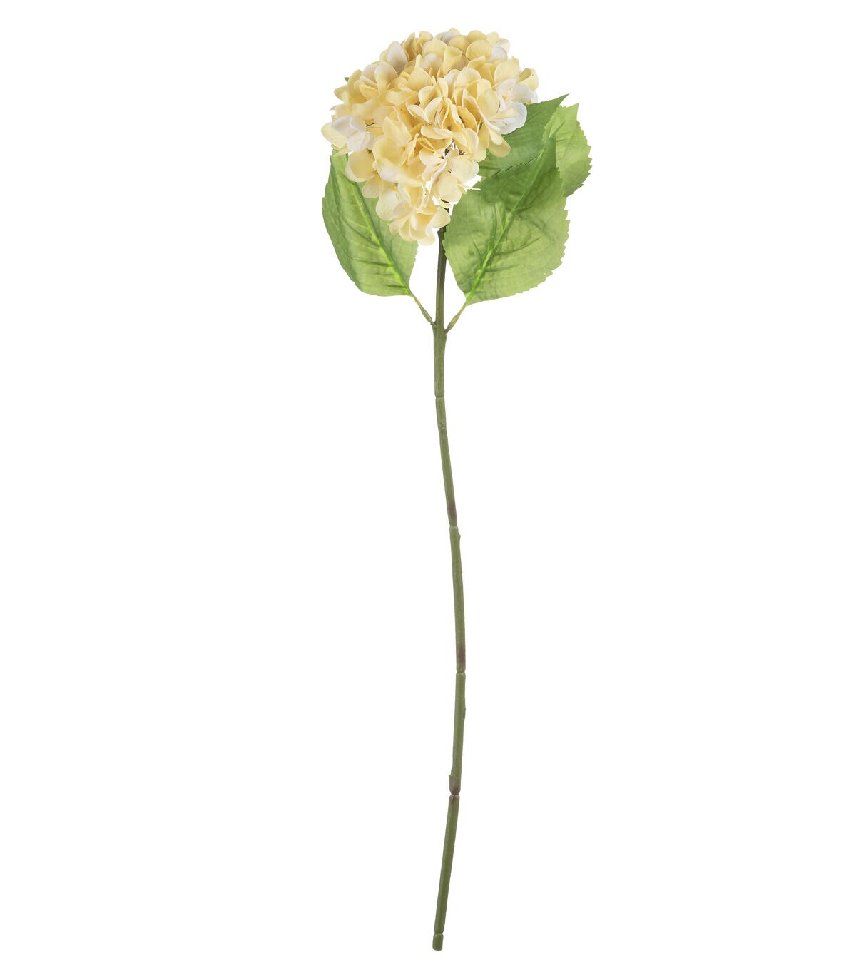 28.5 Yellow Hydrangea Stem by Bloom Room