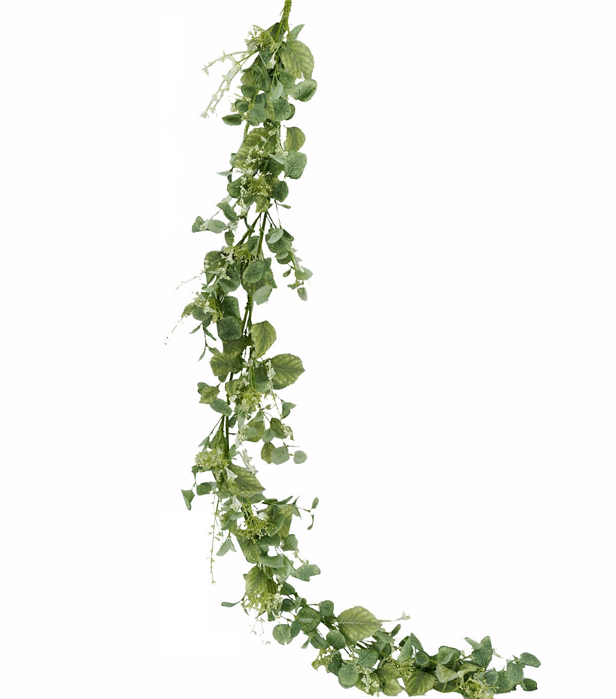 71 Green Eucalyptus Leaf & Berry Garland by Bloom Room