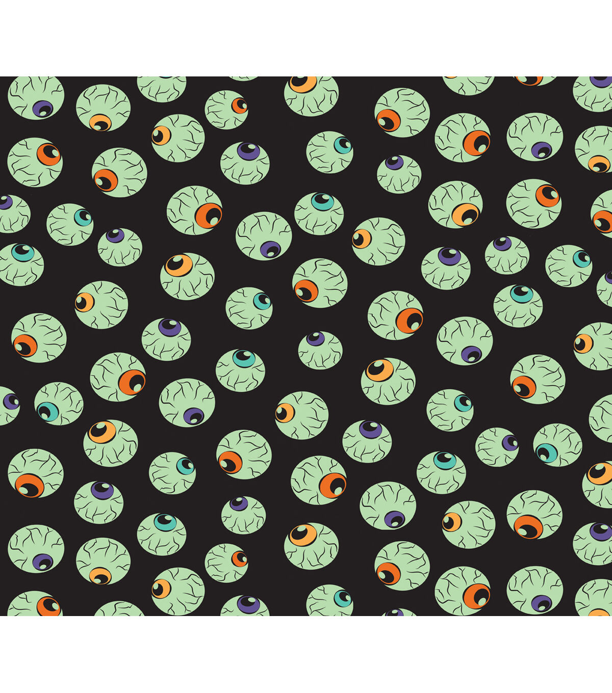 Eyes Super Snuggle Flannel Fabric