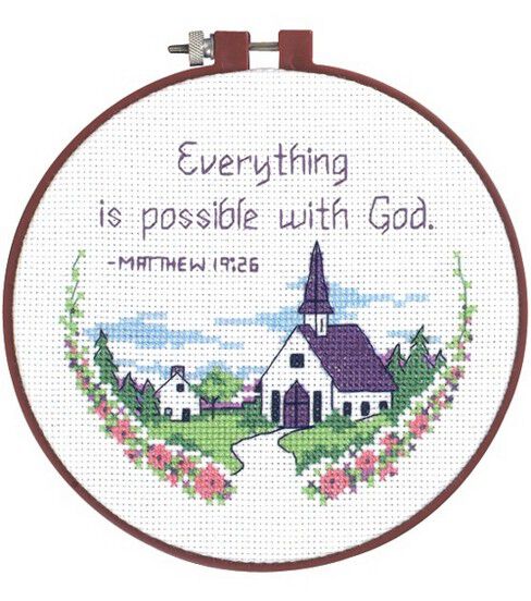 Dimensions 6 Everything is Possible Counted Cross Stitch Kit