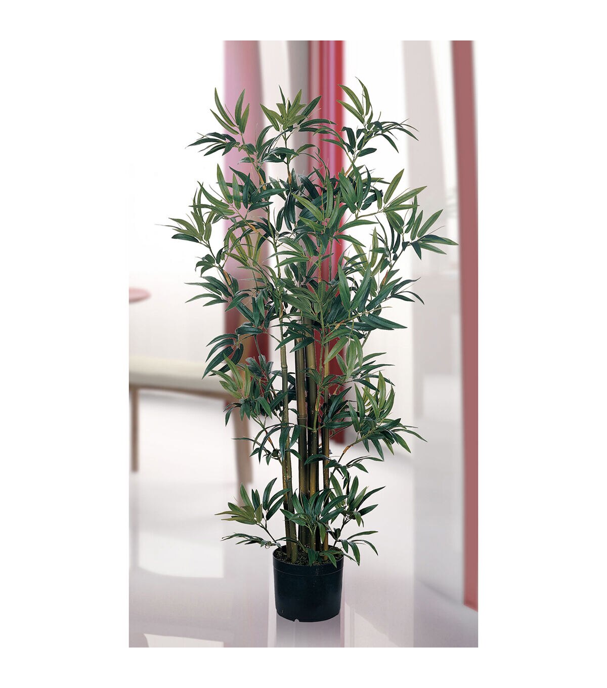 Nearly Natural 48 Silk Bamboo Plant