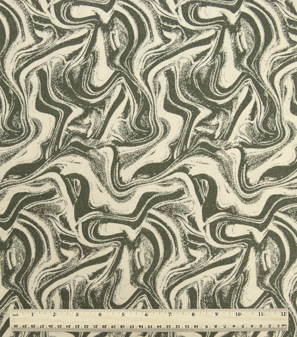 Drift Away Oil Slick Black 108 Wide Cotton Fabric