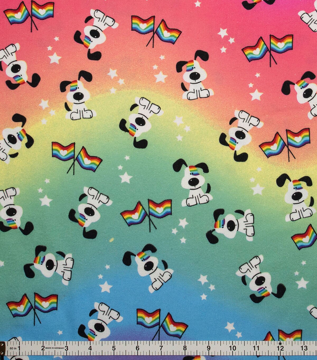 Pride Dog Super Snuggle Flannel Fabric