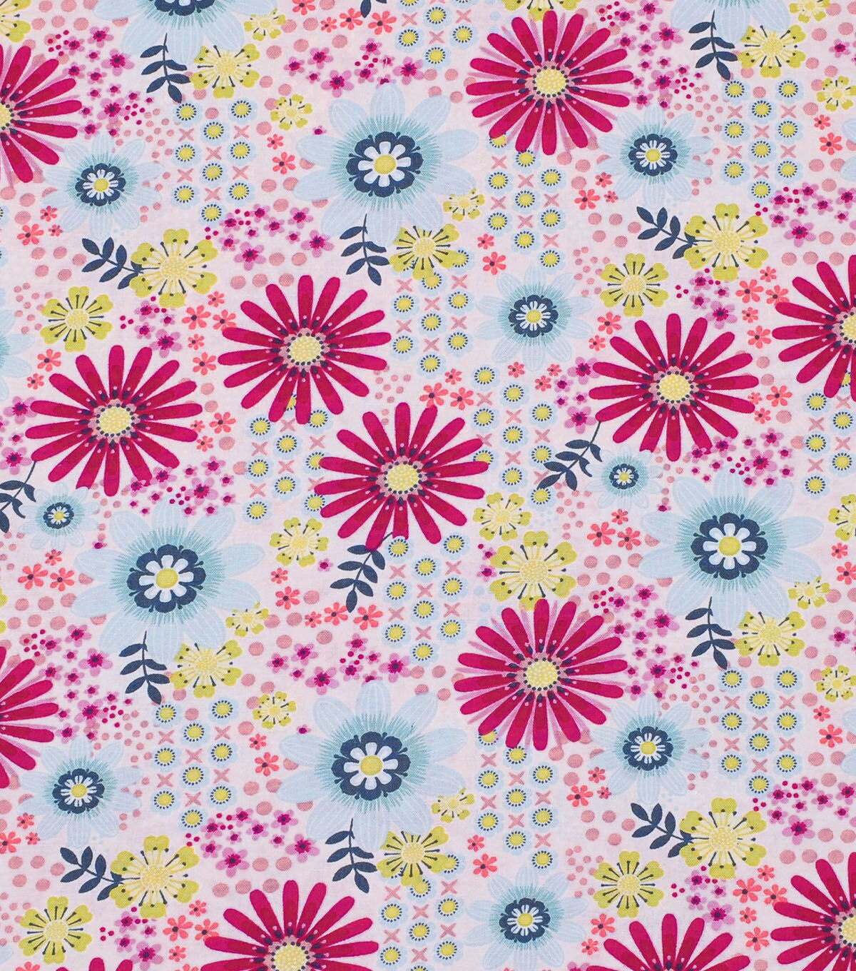 Muted Floral Quilt Cotton Fabric by Keepsake Calico