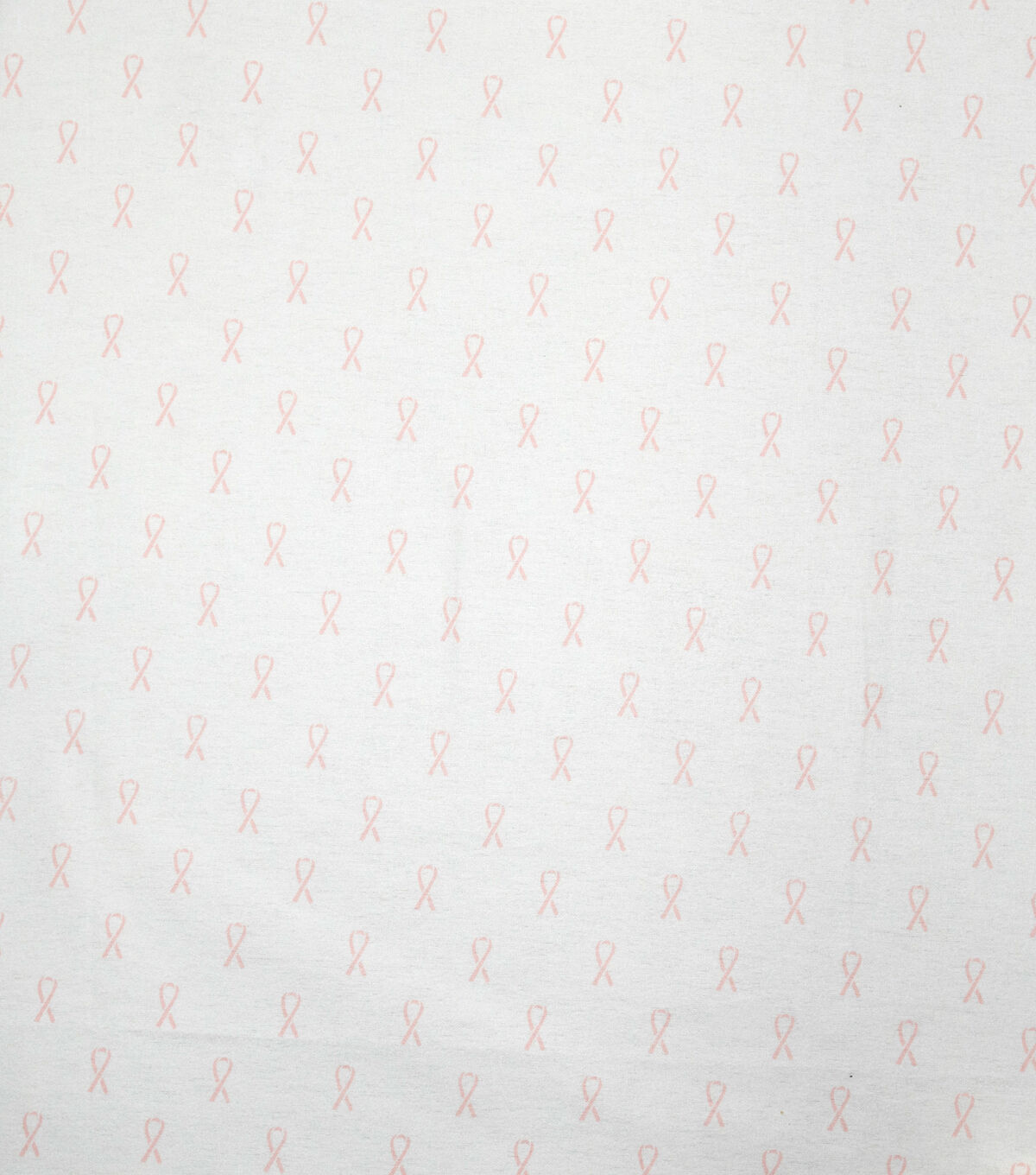 Breast Cancer Awareness Super Snuggle Light Pink Ribbon Flannel Fabric