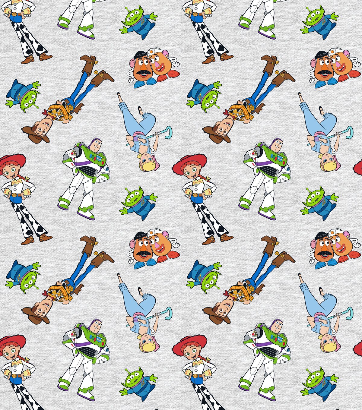 Toy Story Friends Pack Disney Cotton Fabric