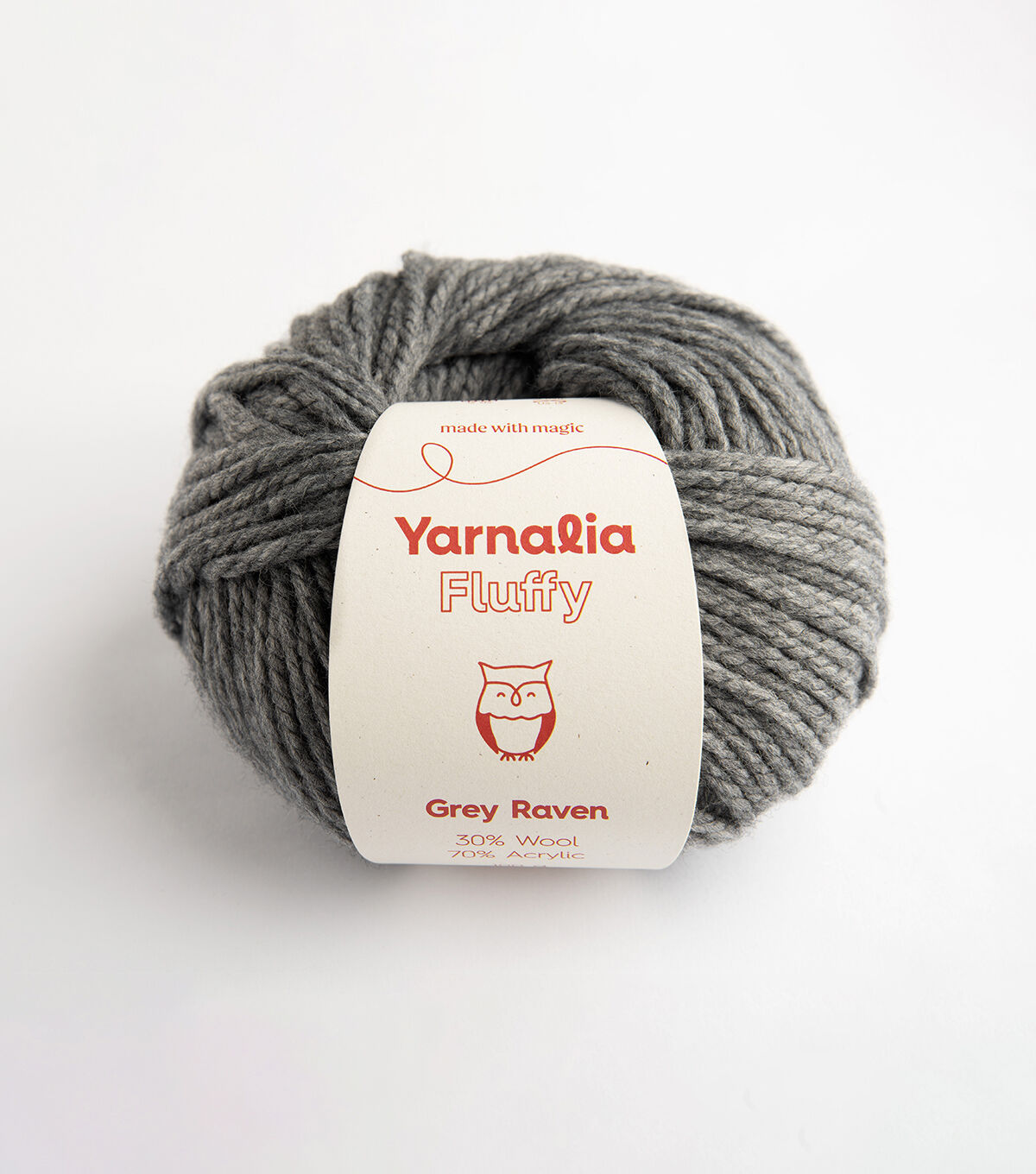 Yarnalia 109yds Bulky Fluffy Wool Acrylic Yarn 6 Bundle
