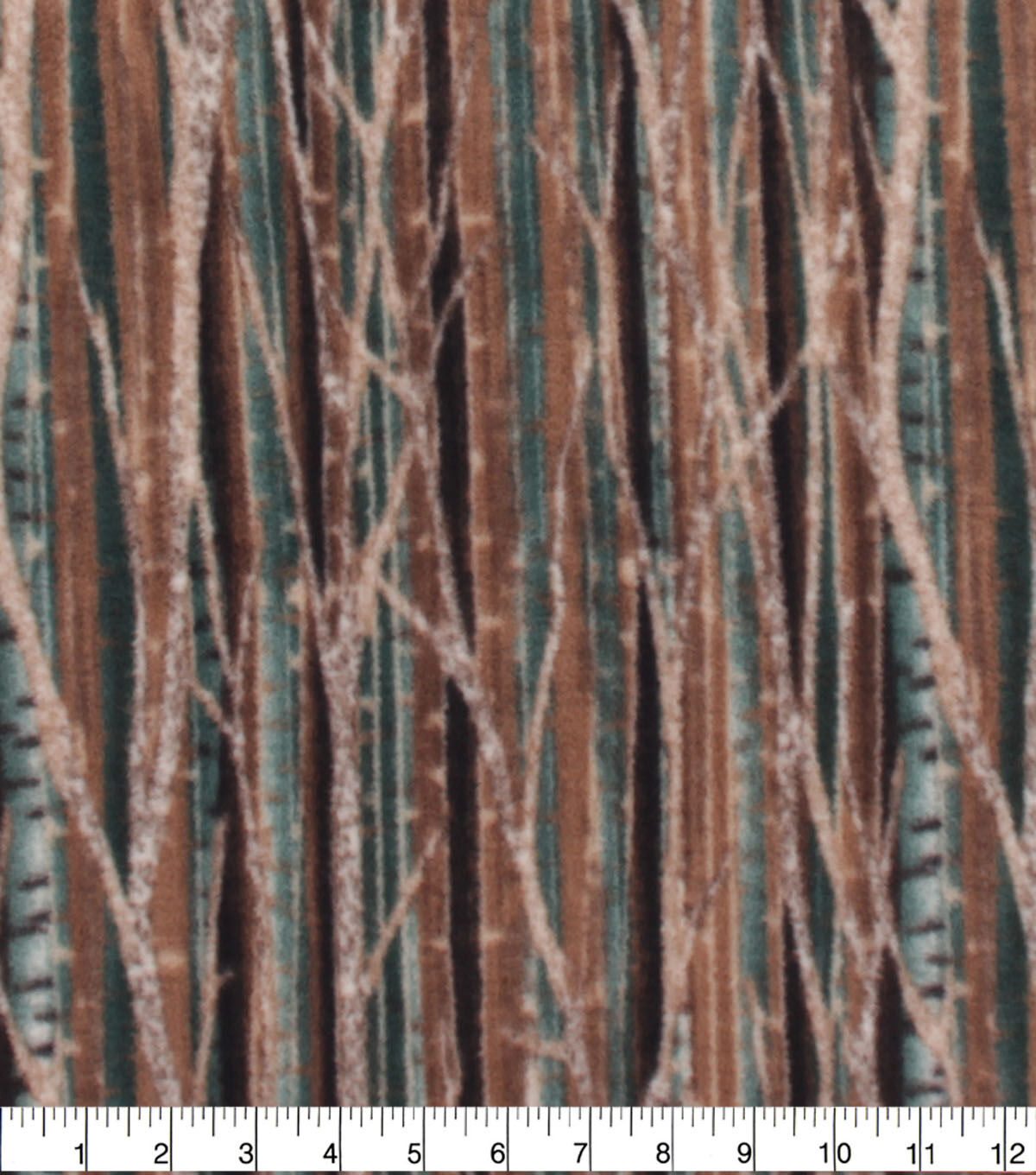 Branches & Bark Anti Pill Fleece Fabric