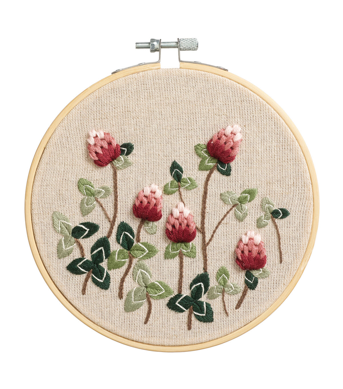 Leisure Arts 6 Clover Embroidery Kit