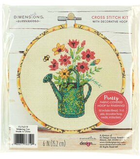 Dimensions 6 Watering Can Counted Cross Stitch Kit