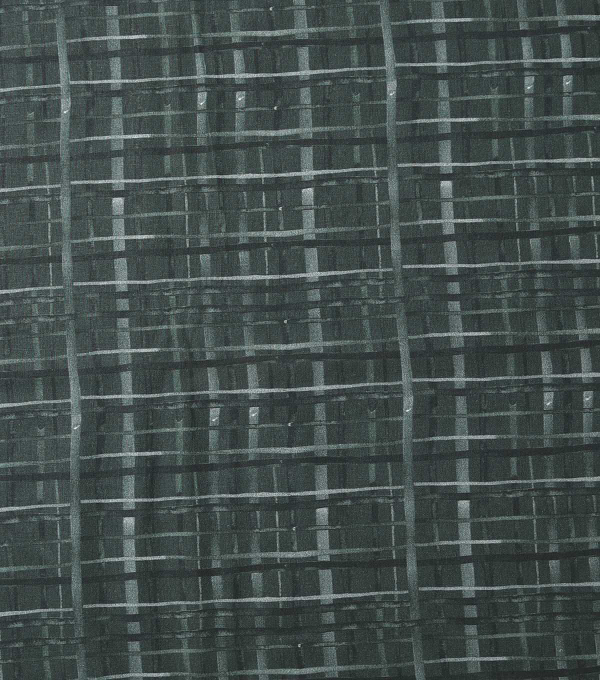 Black Plaid Quilt Cotton Fabric by Keepsake Calico