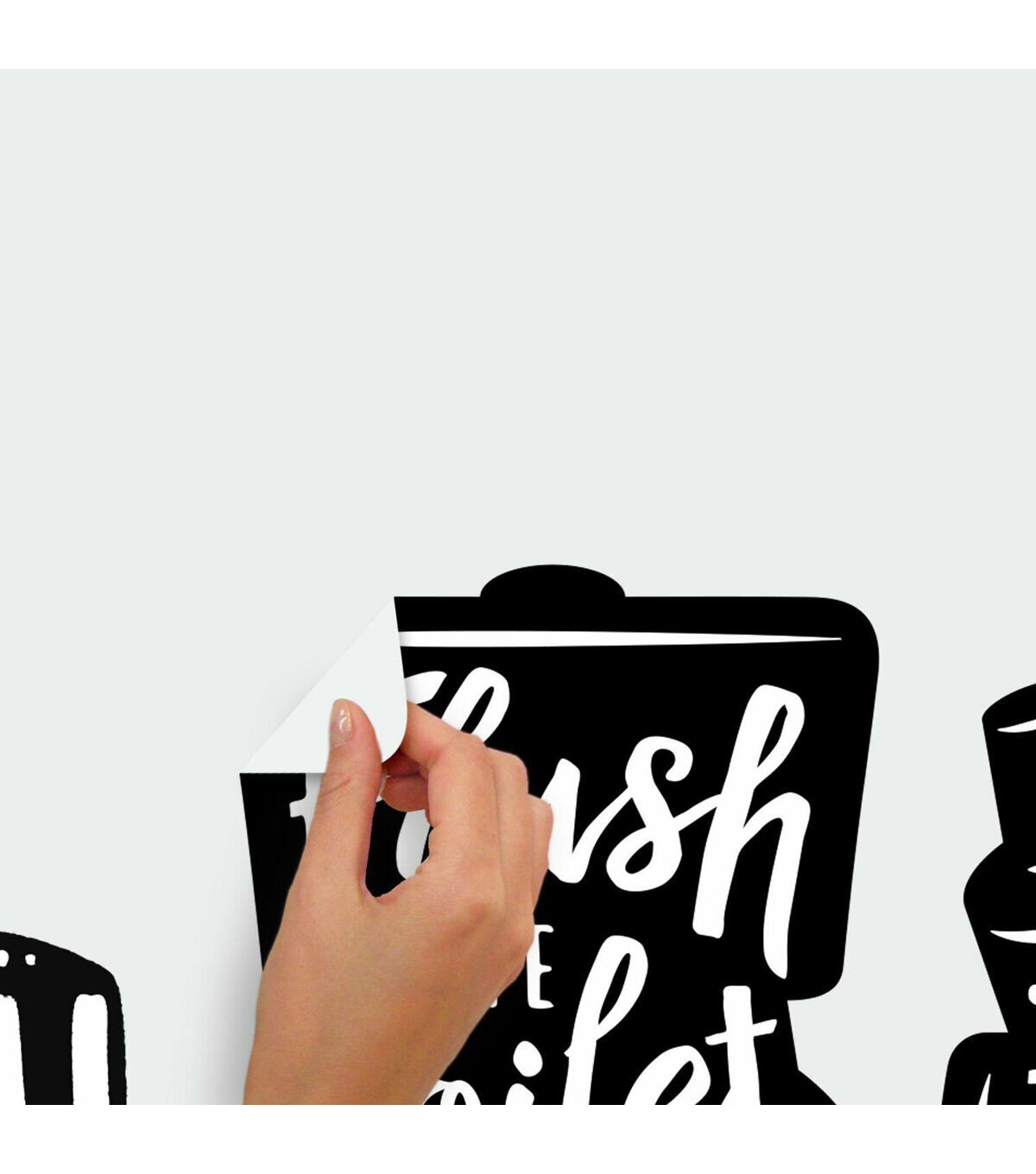 RoomMates Wash Your Hands Soap Quotes Decals