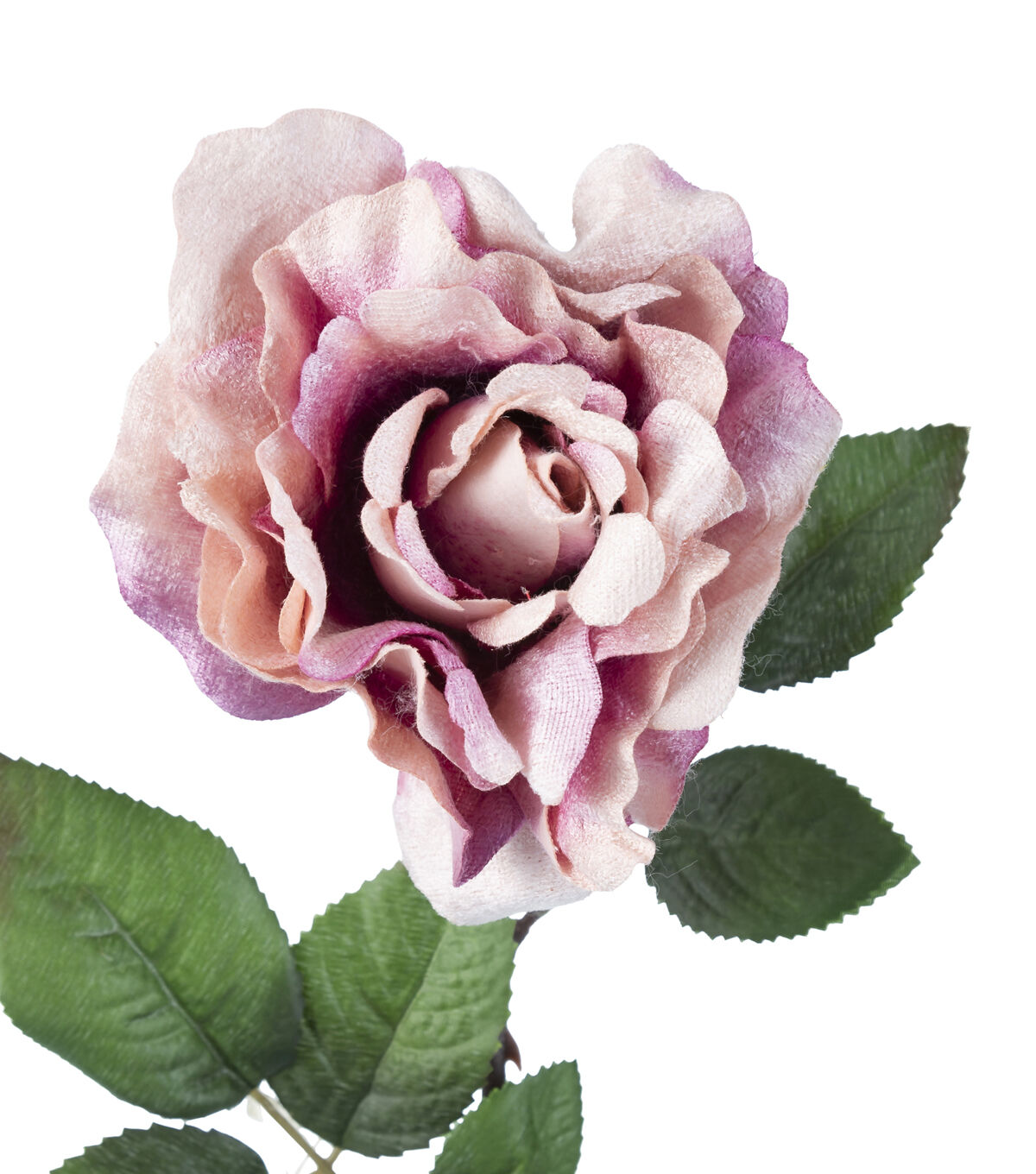 27 Mauve Velvet Rose Stem by Bloom Room