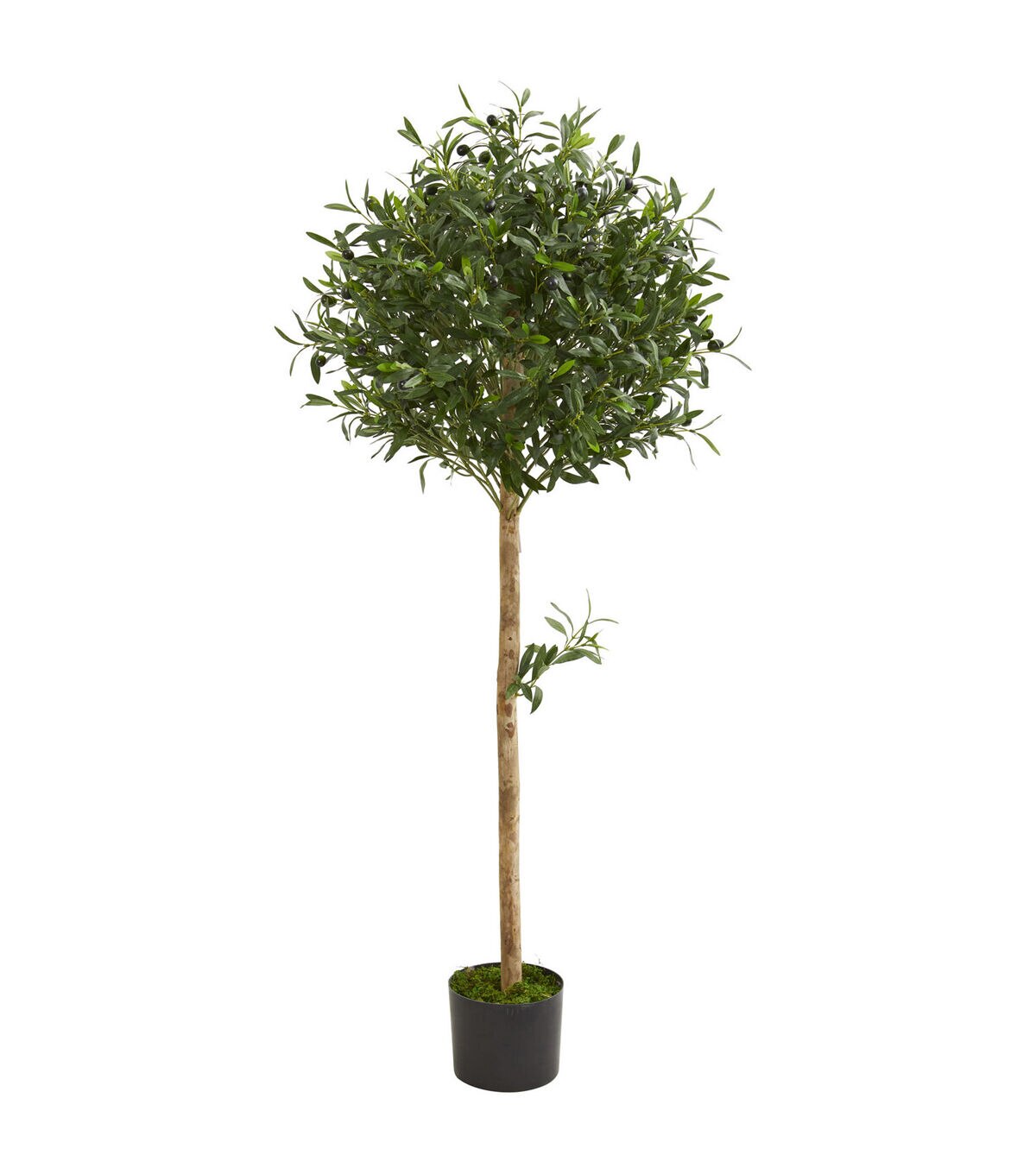 Nearly Natural 5' Olive Topiary Artificial Tree