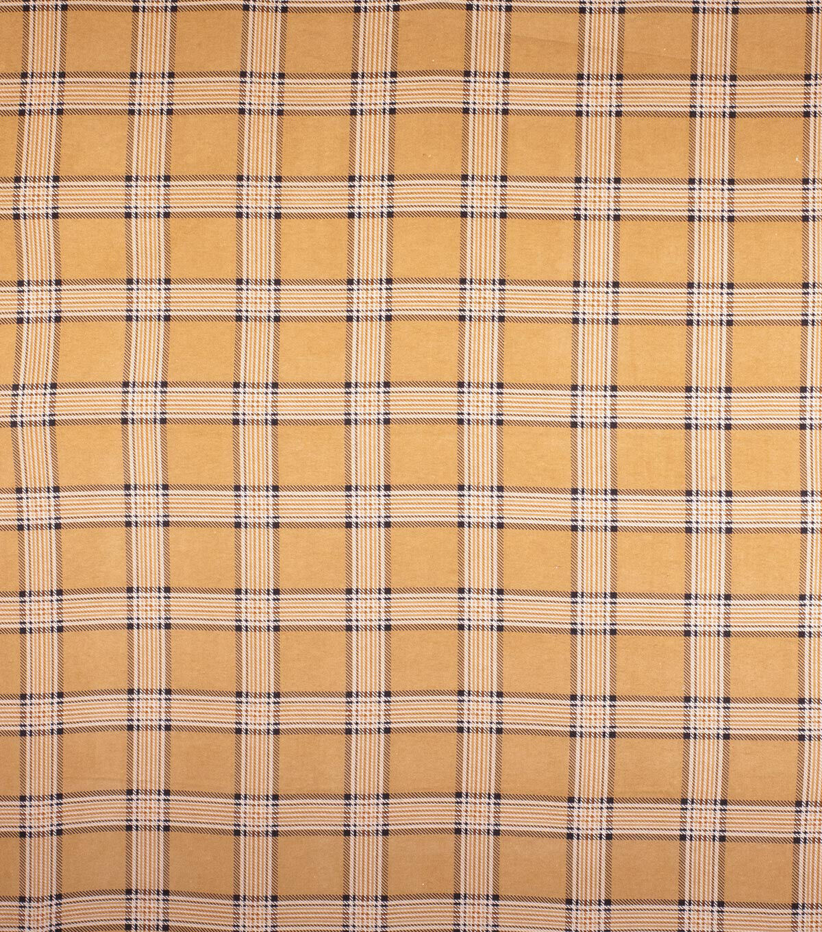 Super Snuggle Flannel Tan Plaid