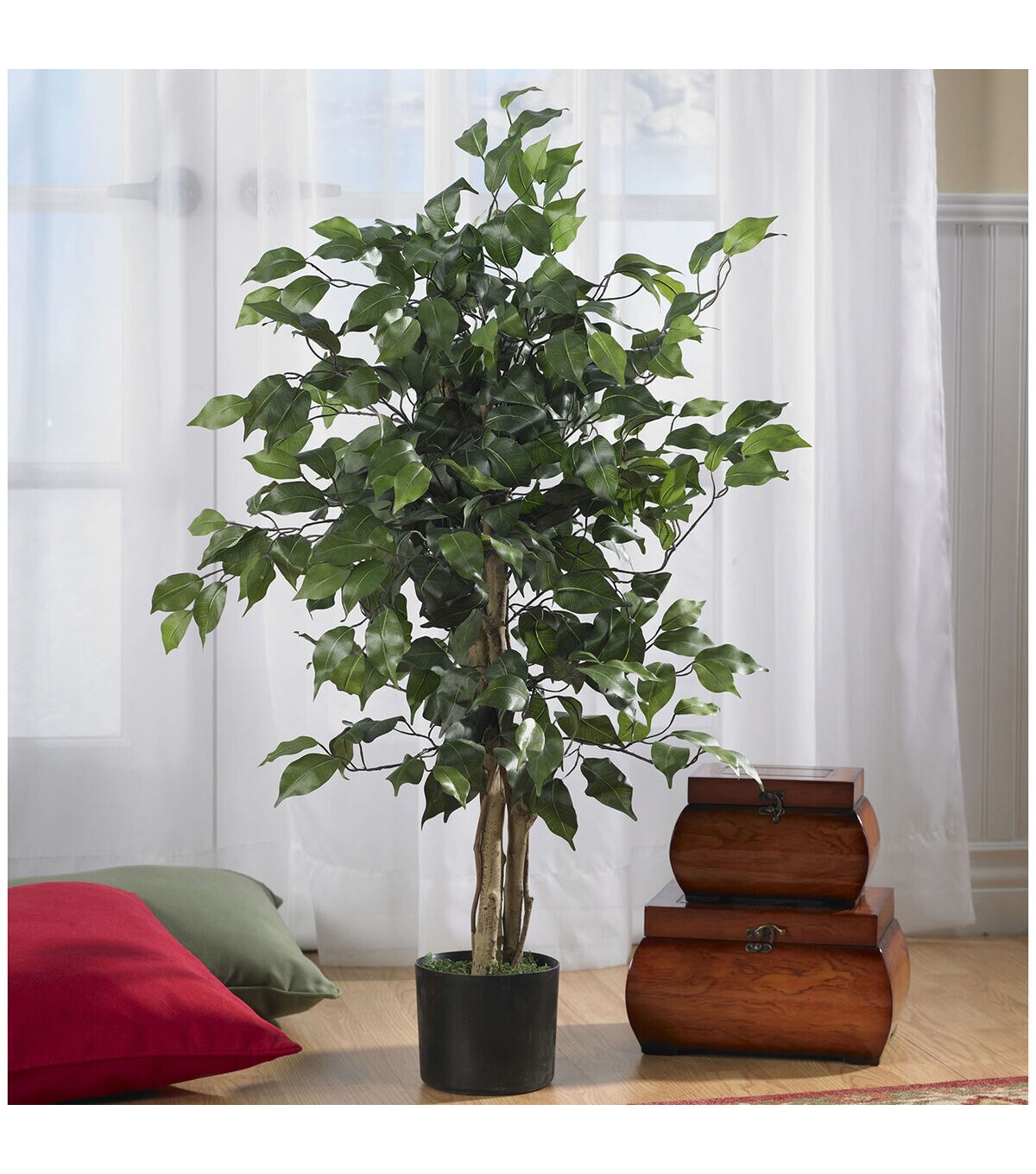Nearly Natural 3' Ficus Silk Tree