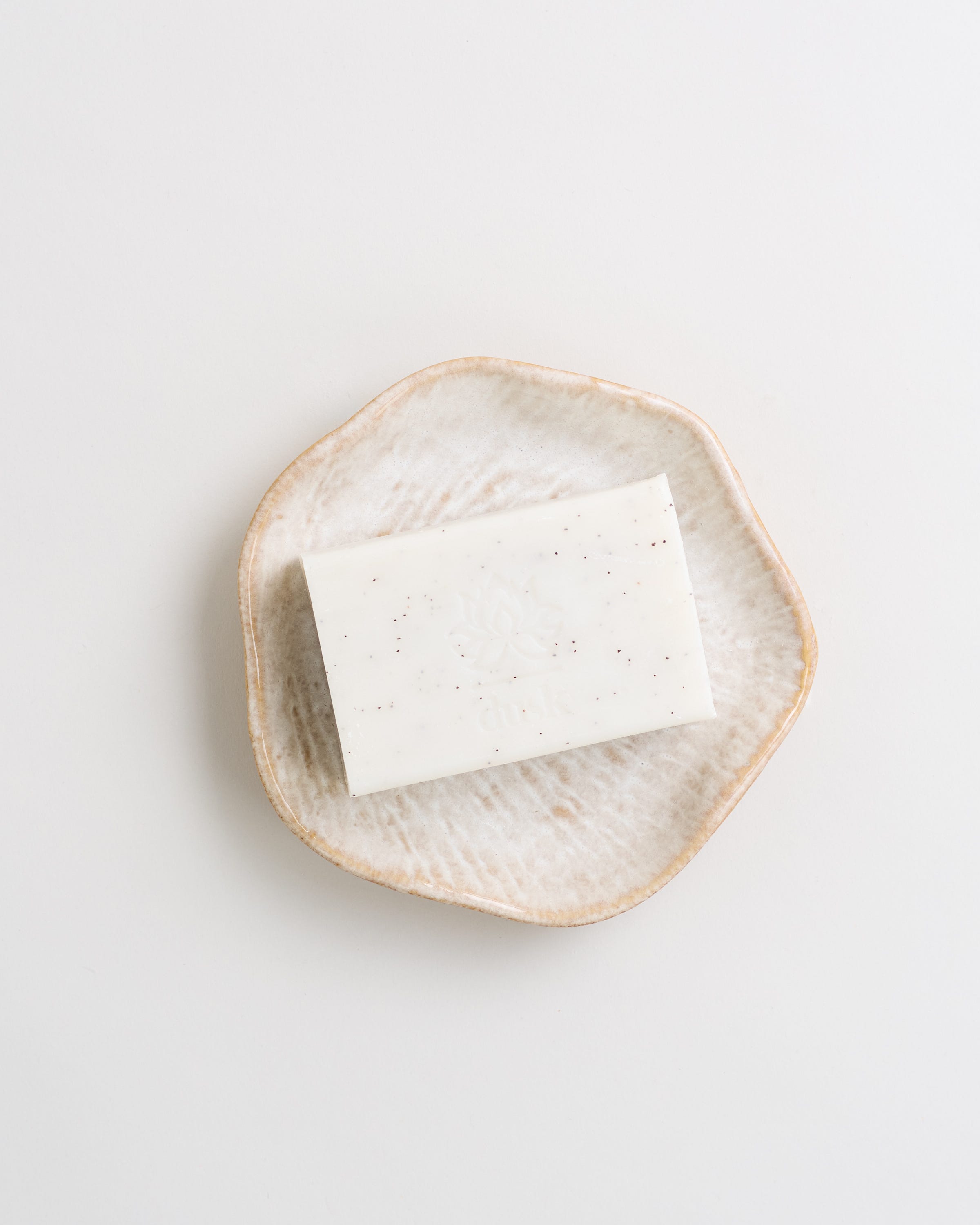 The White Lotus Soap Dish - Beige