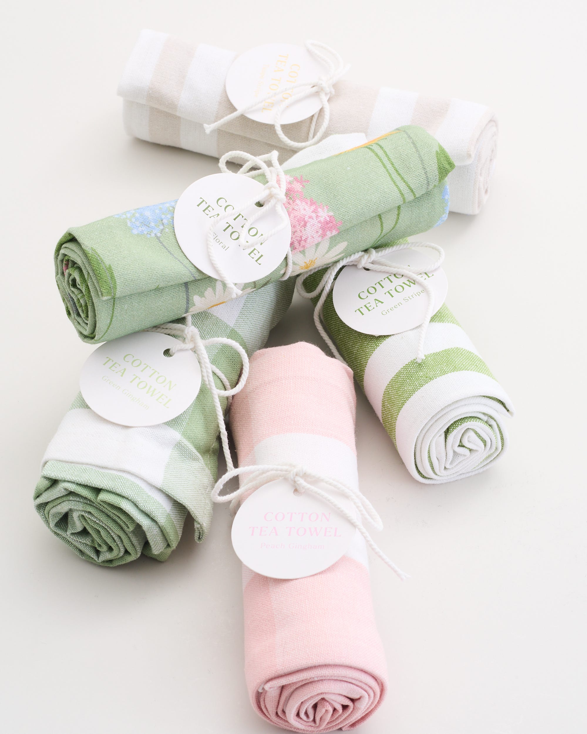 Cottage Cottage Tea Towel Printed Florals