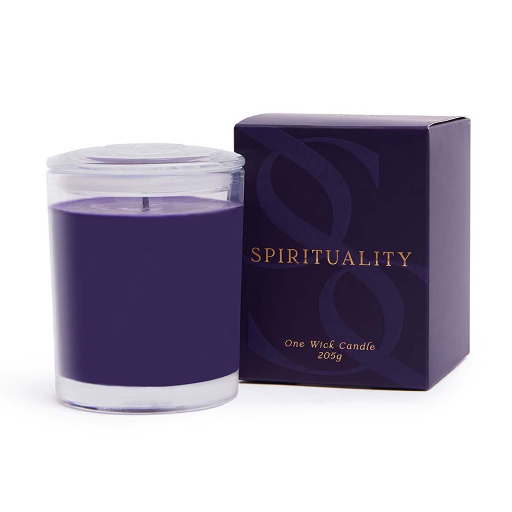 Rose Geranium & Sandalwood Spirituality 1 Wick Scented Candle