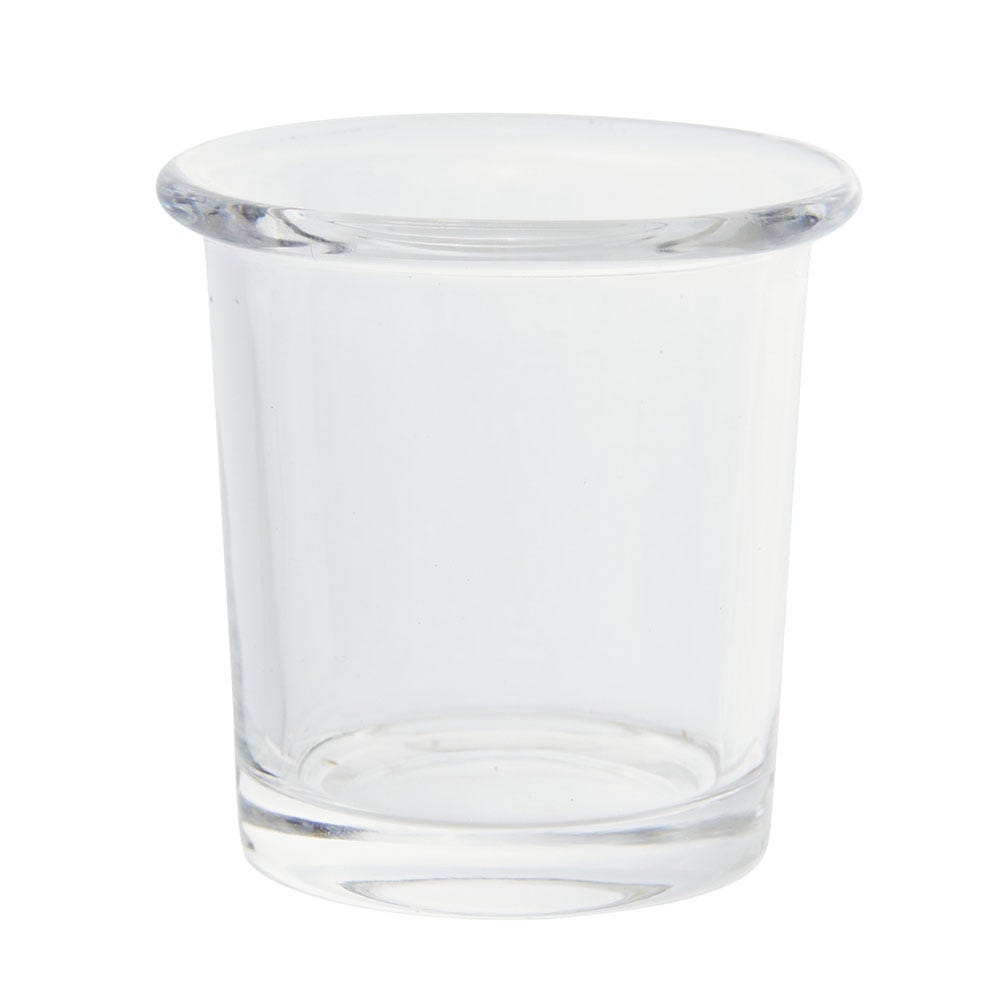 Lipped Votive Candle Holder