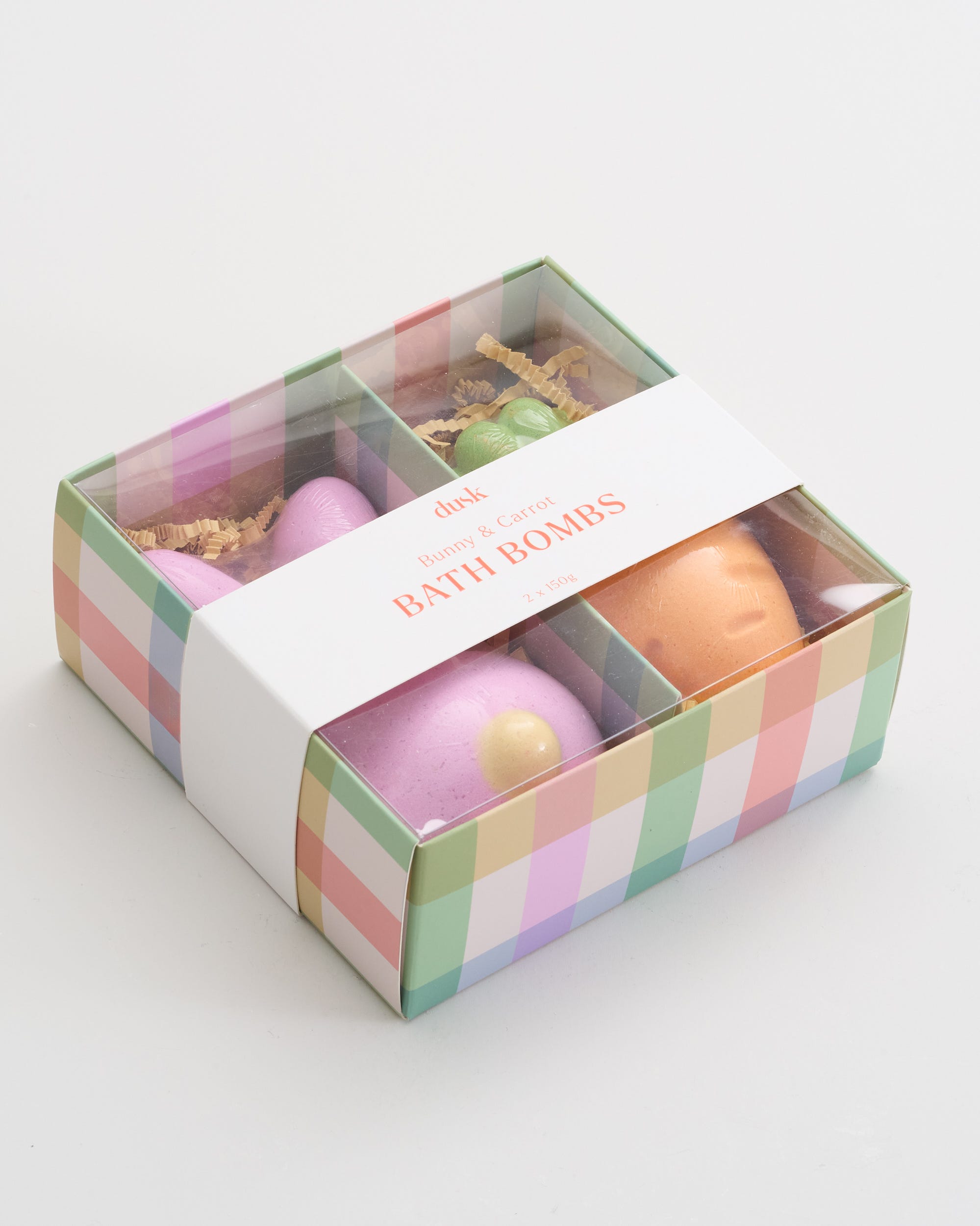 Bunny & Carrot Bath Bombs Duo 150g