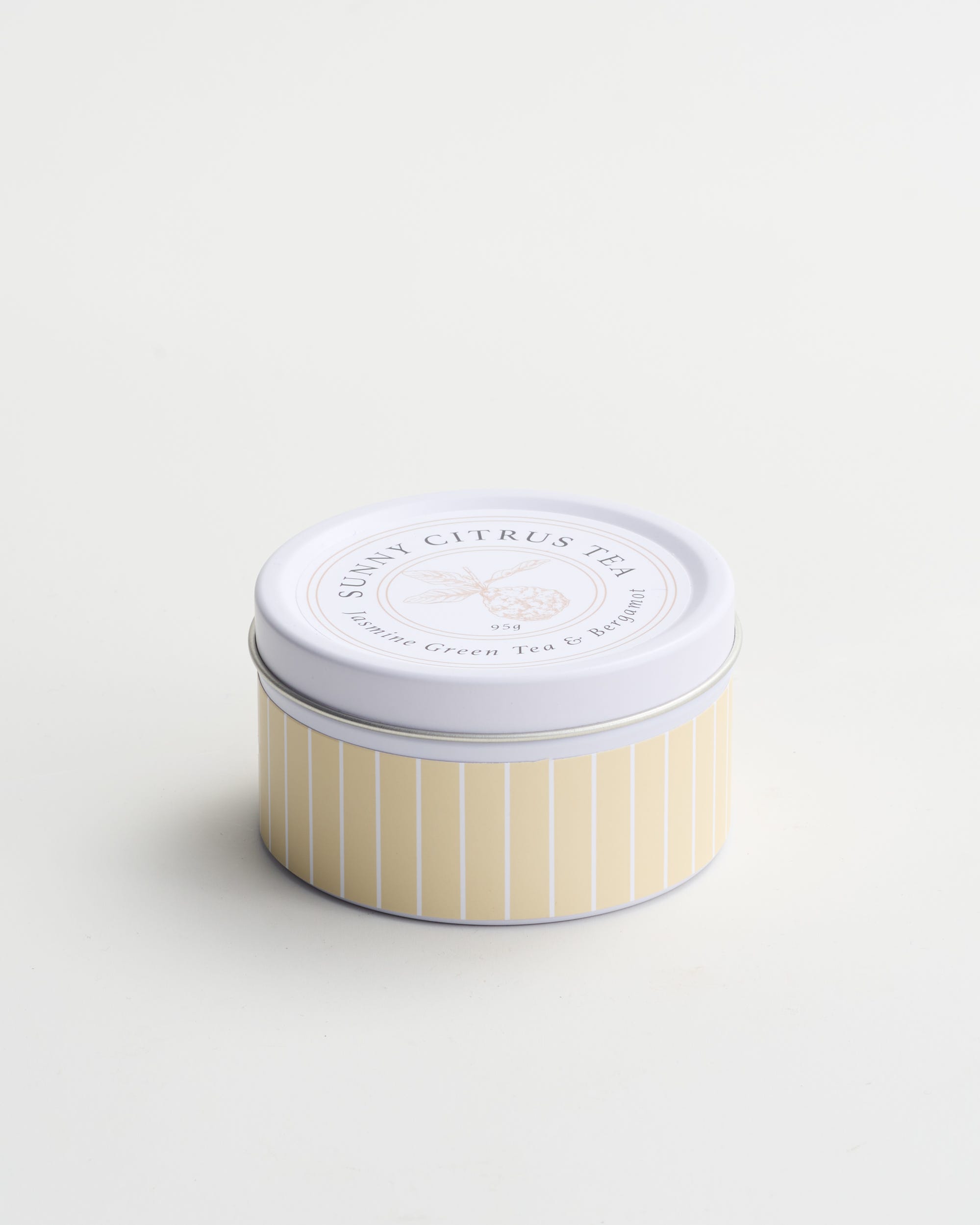 Sunny Citrus Tea Candle in Tin 95g