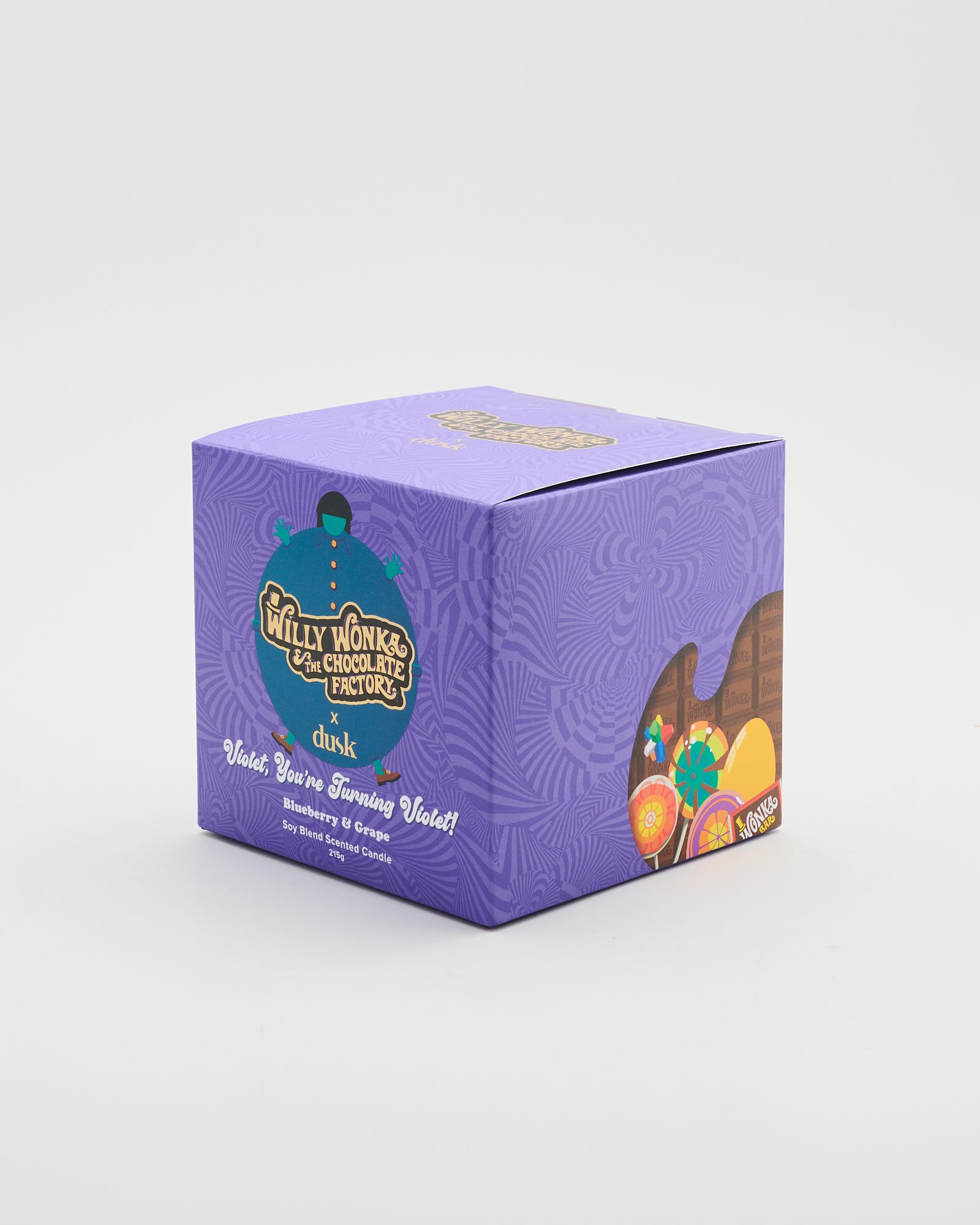 Violet, You're Turning Violet! Soy Blend Scented Candle 215g