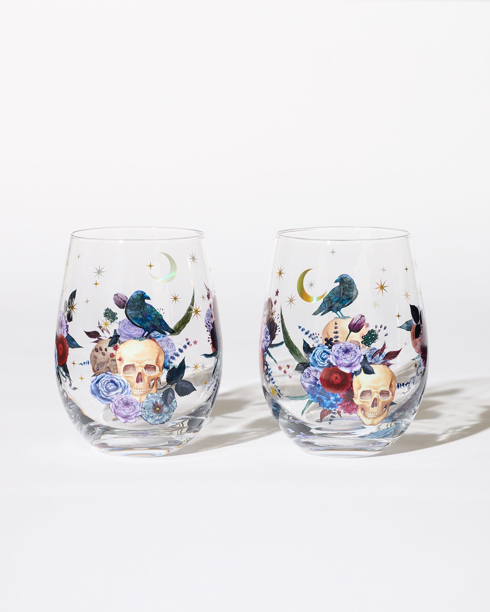 Magic Spells Wine Glasses