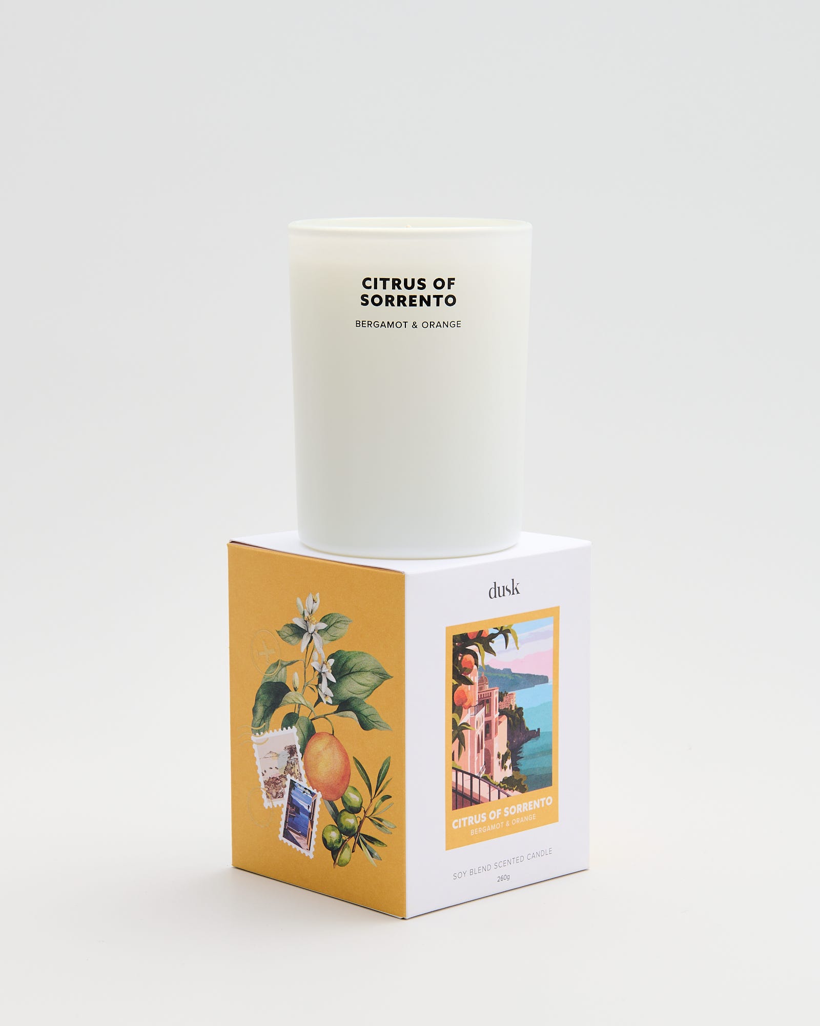 Citrus of Sorrento Soy Blend Scented Candle 260g