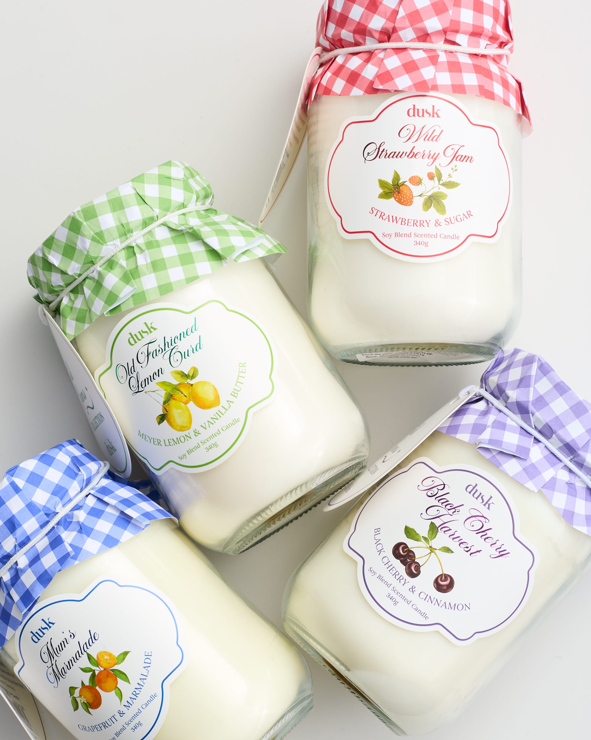 Old Fashioned Lemon Curd Jar Candle 340g