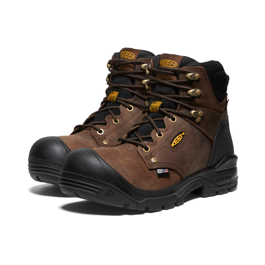 Men's Independence 6 Waterproof Boot (Soft Toe)  |  Dark Earth/Black