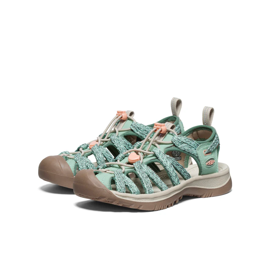 Women's Whisper | Granite Green/Peach Parfait