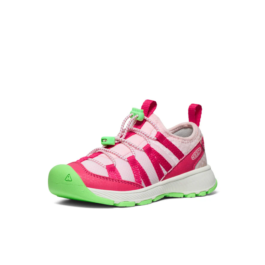 Little Kids' Motozoa Sneaker | Raspberry/Summer Green