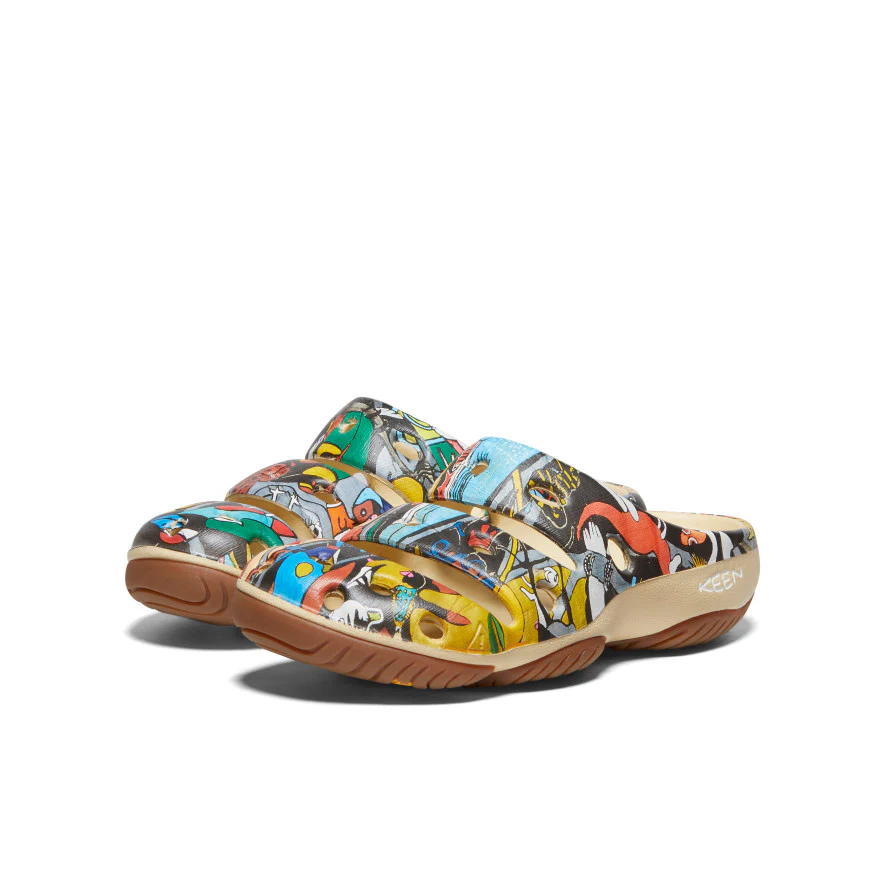 Women's Yogui Arts Clog x ARTPARA FUKAGAWA  |  Kujira To Nakamatachi