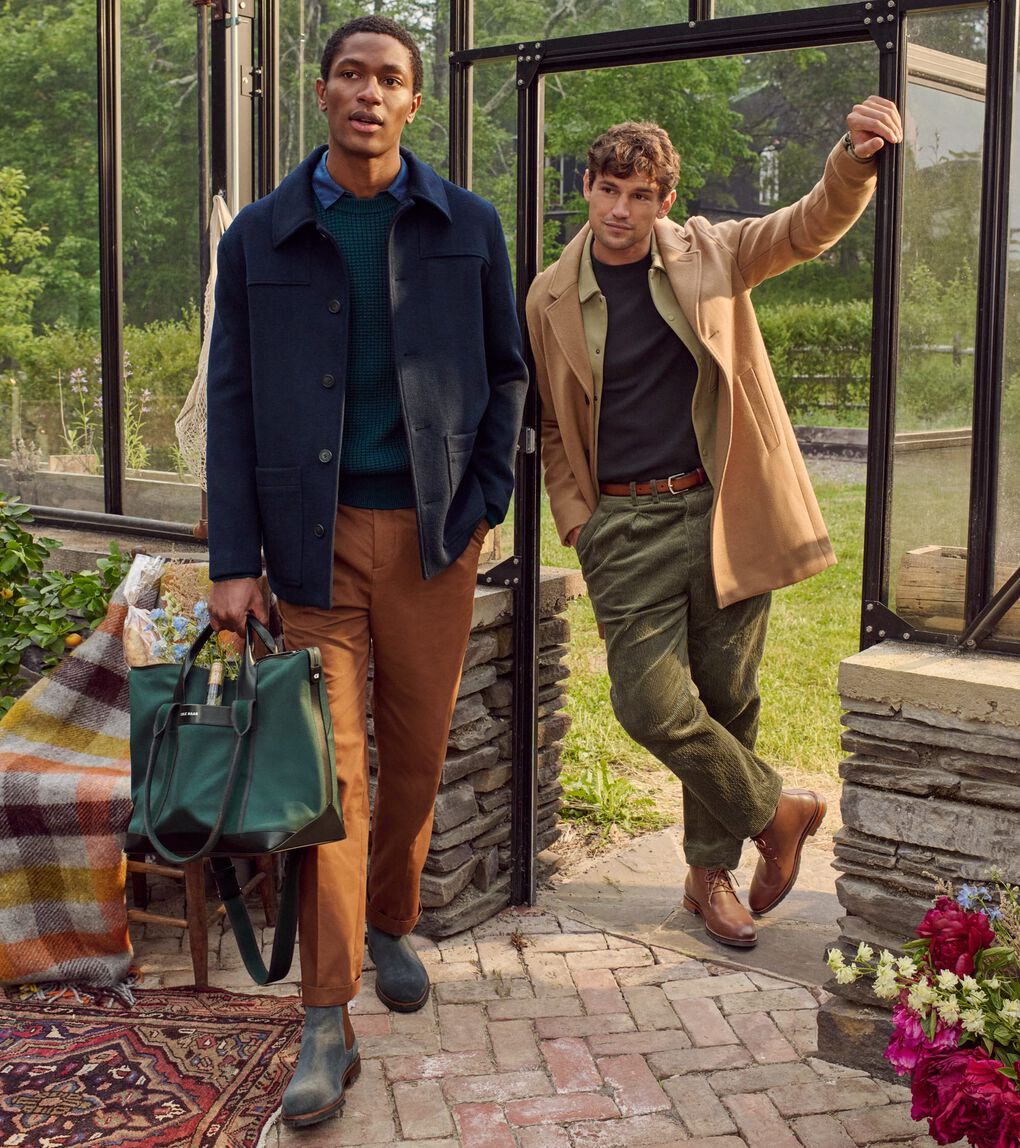Men's Wool Top Coat