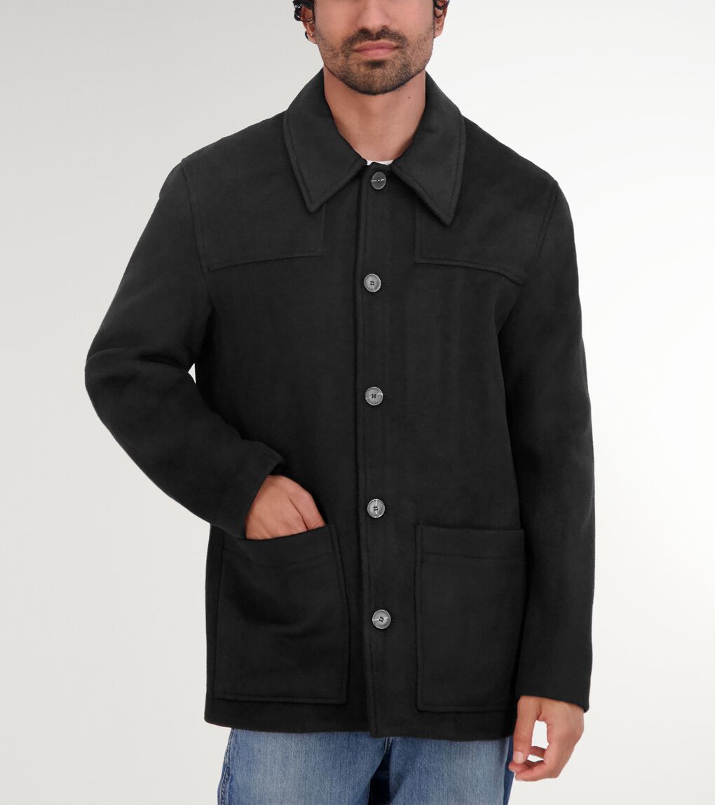 Men's Wool Patch Pocket Jacket