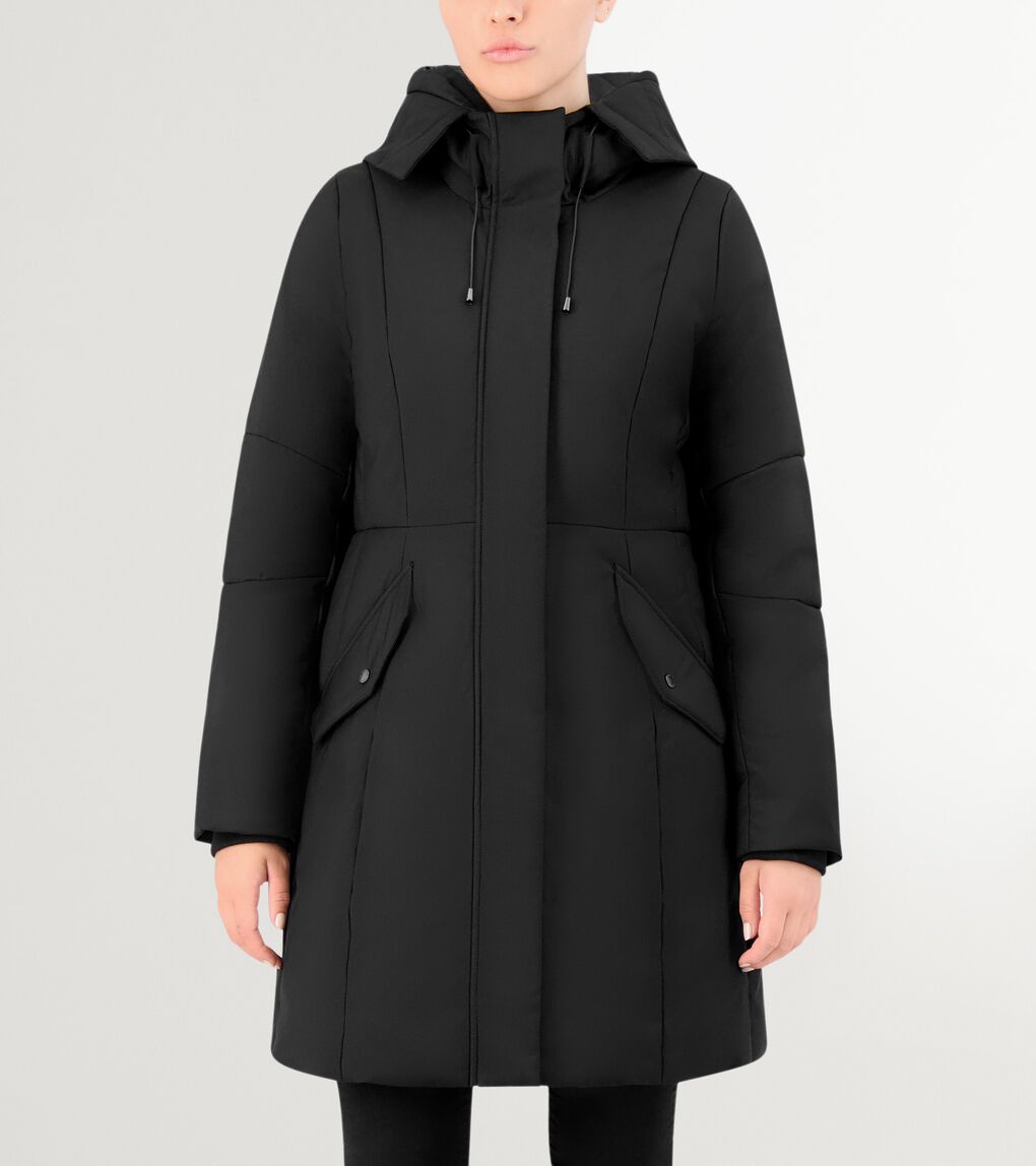 Women's Water Resistant Stretch Twill Parka
