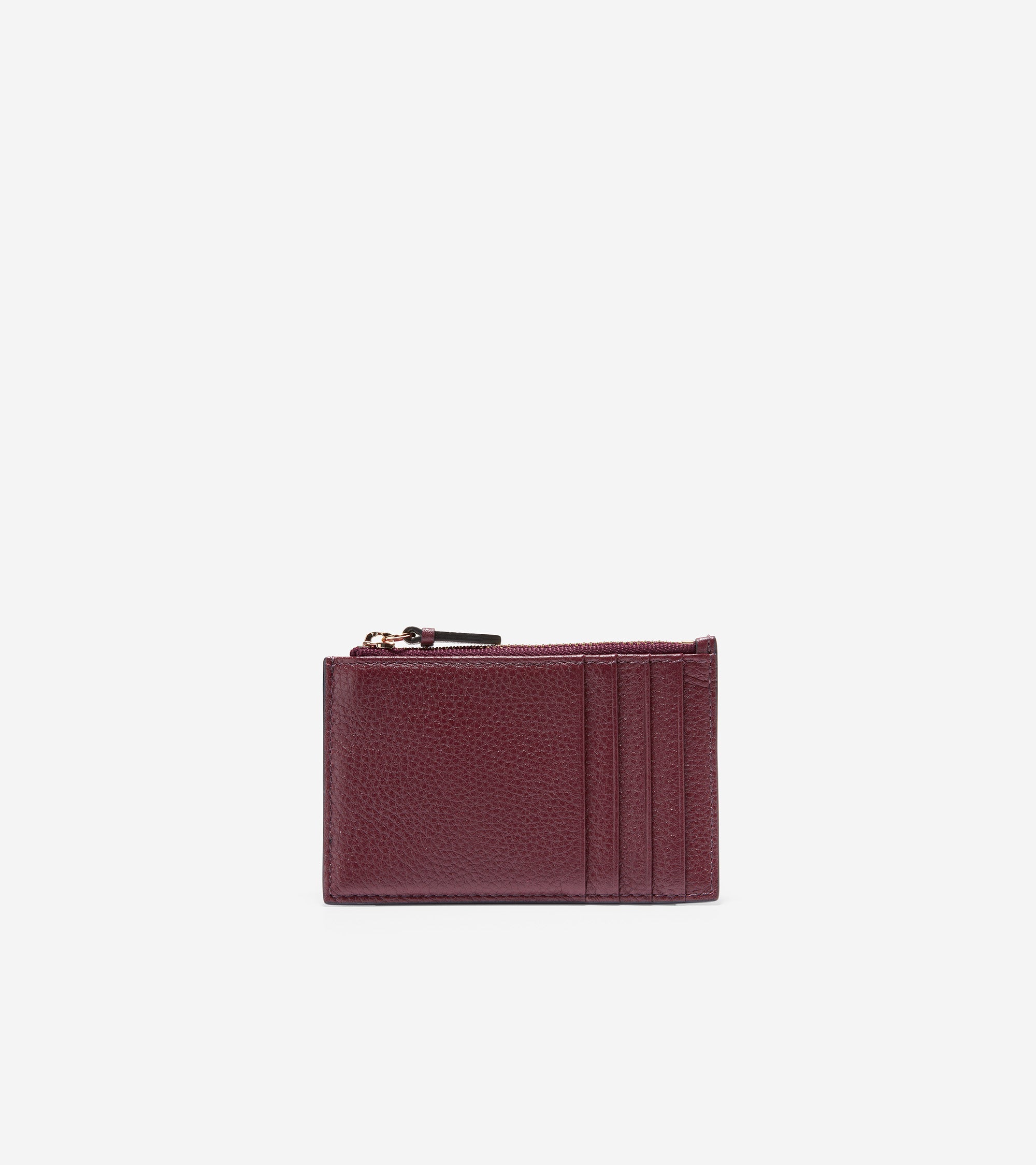 Women's Card Case With Zip
