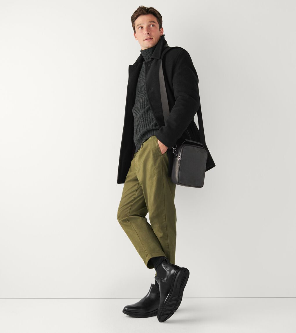 Men's Wool Car Coat