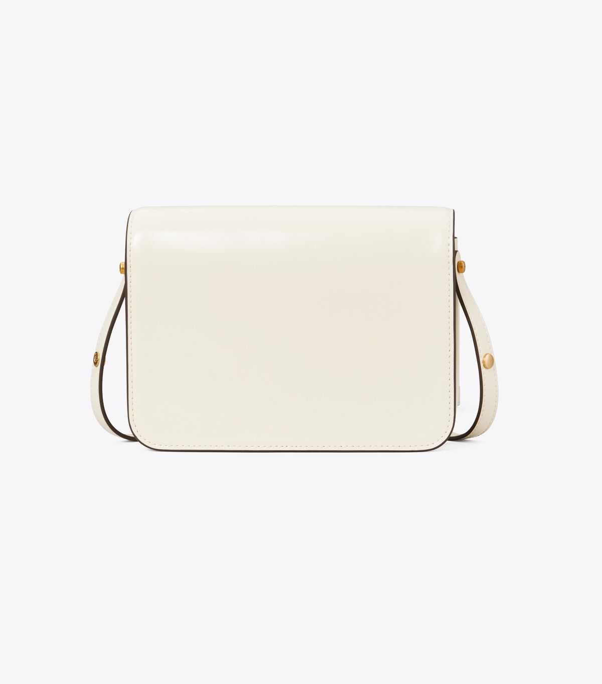 Tory Burch White Robinson Spazzolato Convertible Shoulder Bags