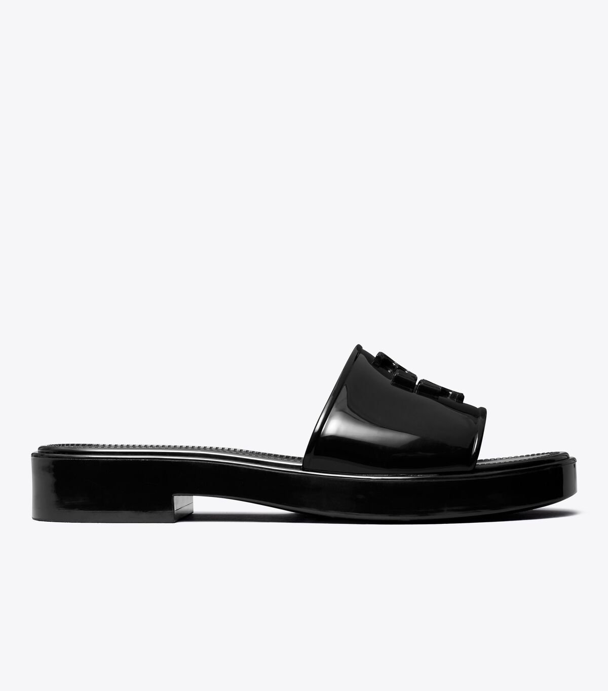 Tory Burch Black Eleanor Jelly Sandals