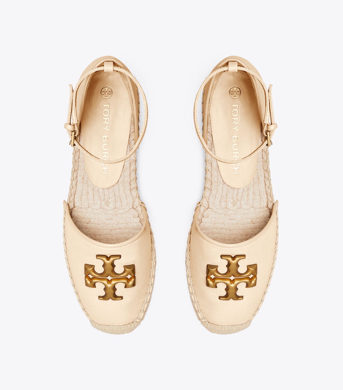 Tory Burch Cream Eleanor D'orsay Espadrille