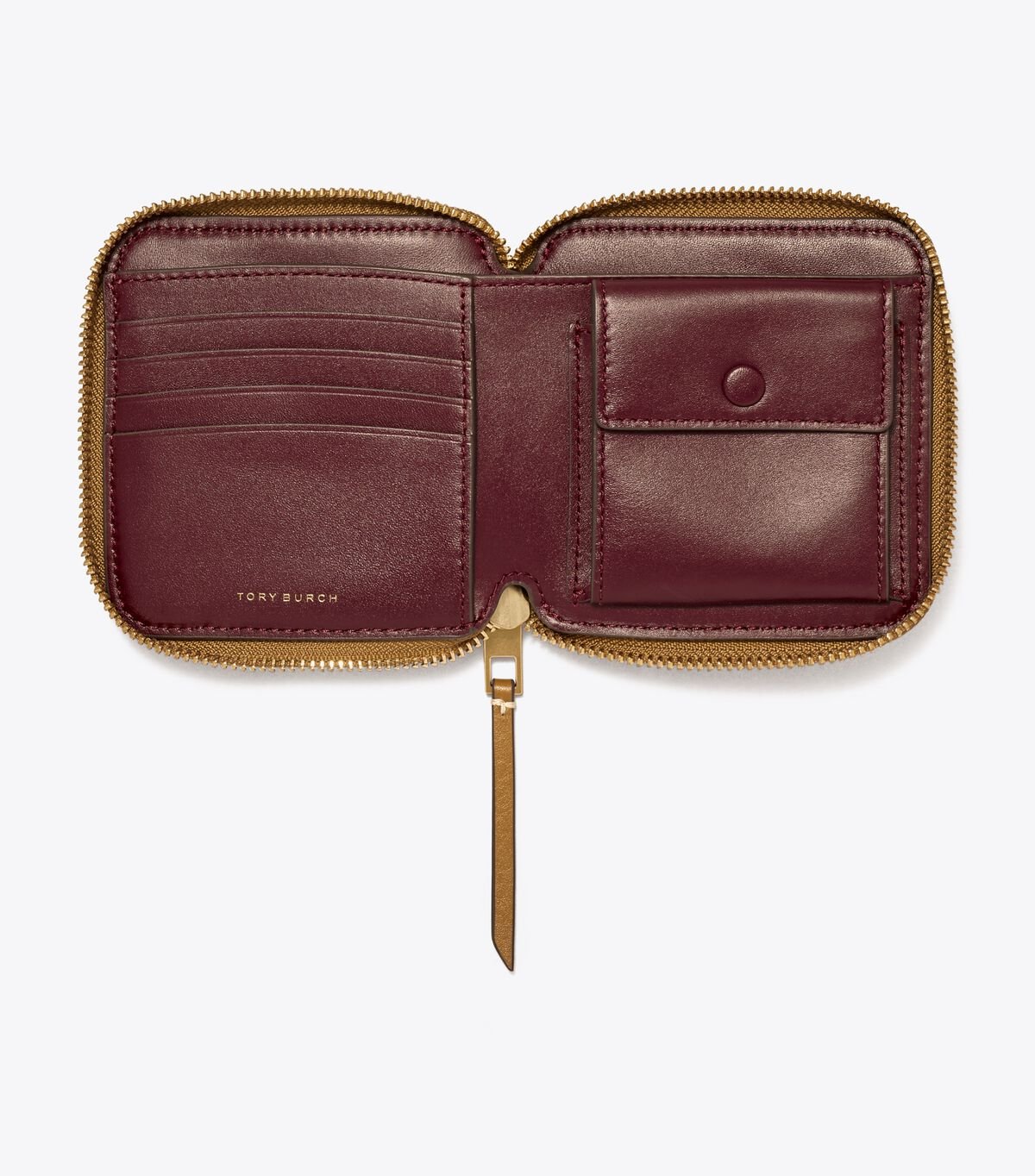 Tory Burch Brown T Monogram Wallets