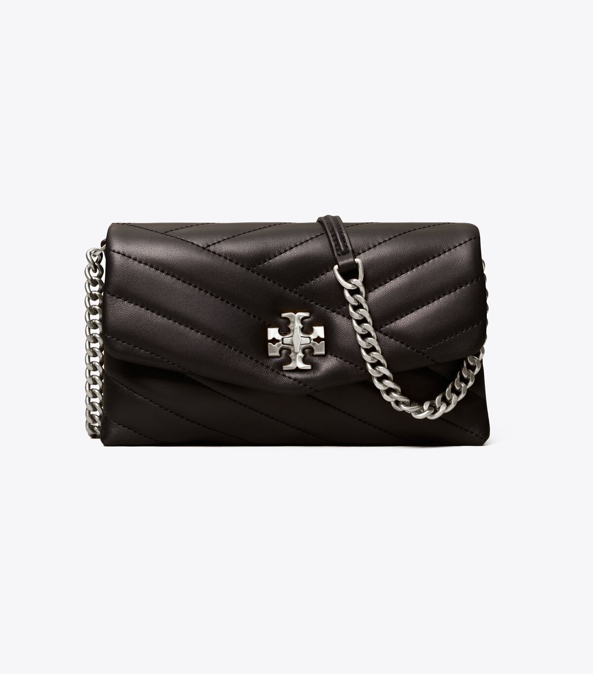 Tory Burch Black Kira Chevron Mini Bag