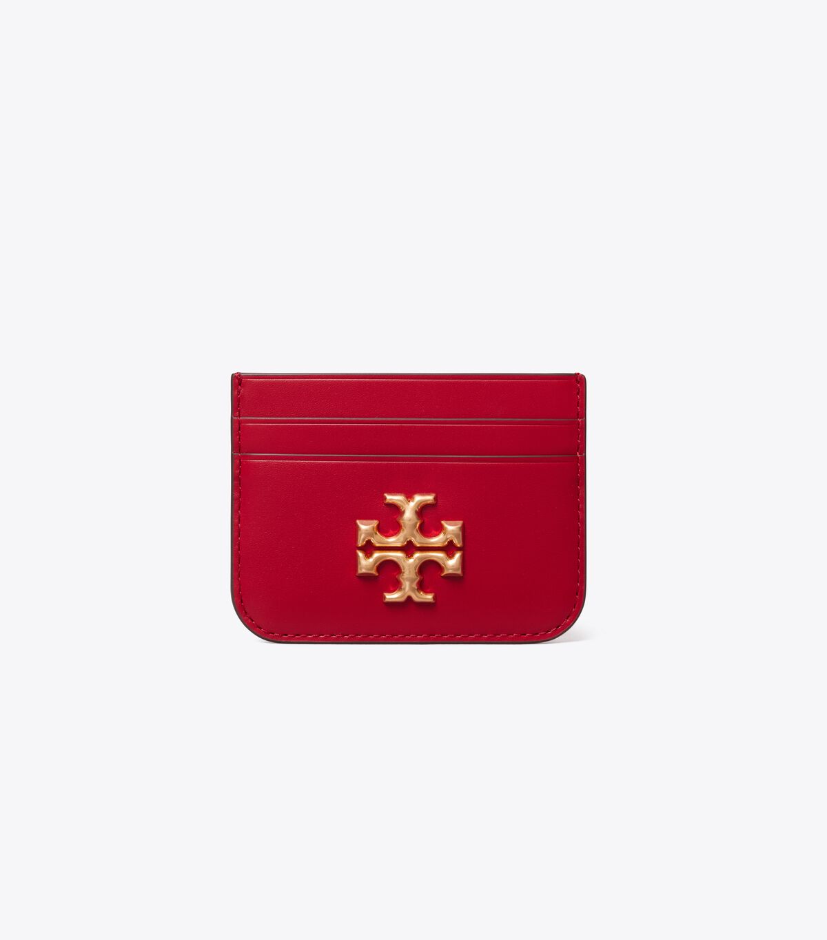 Tory Burch Red Eleanor Card Case