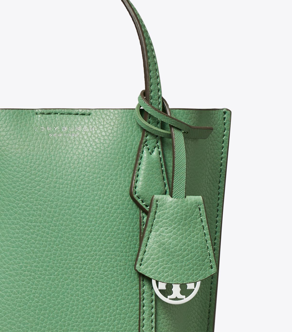 Tory Burch Green Mini Perry Tote Bags