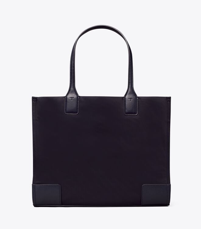 Tory Burch Navy Small Ella Tote Bags