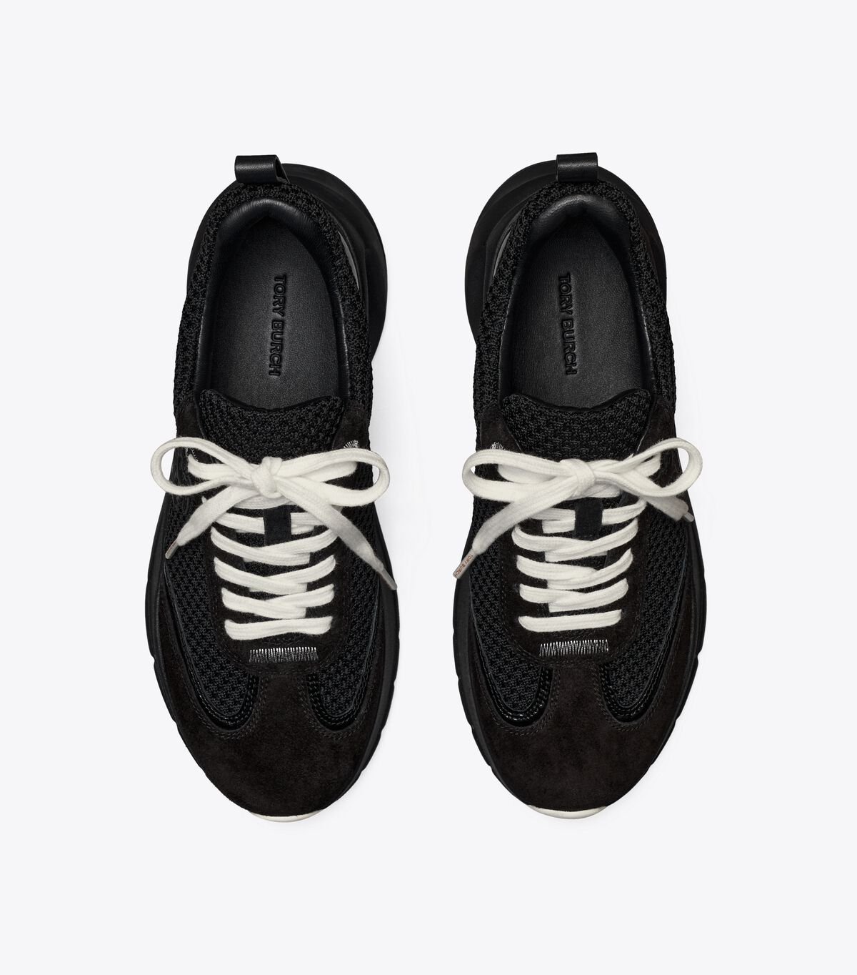 Tory Burch Black Good Luck Sneakers