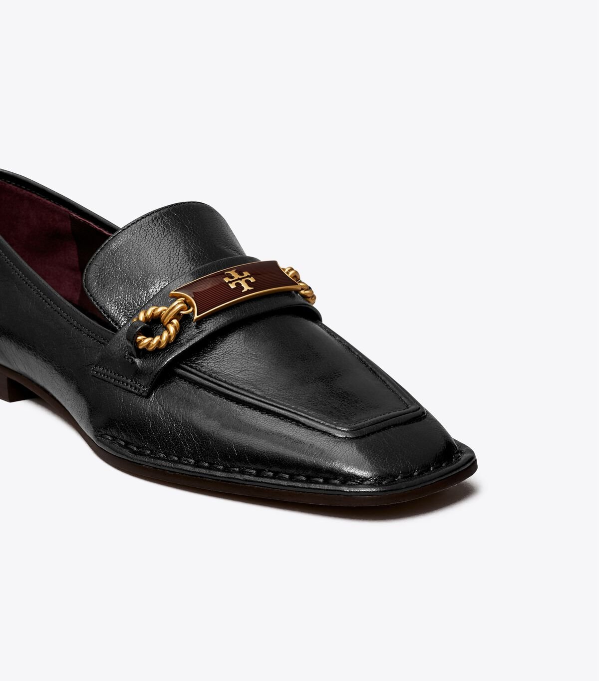 Tory Burch Black Perrine Loafers